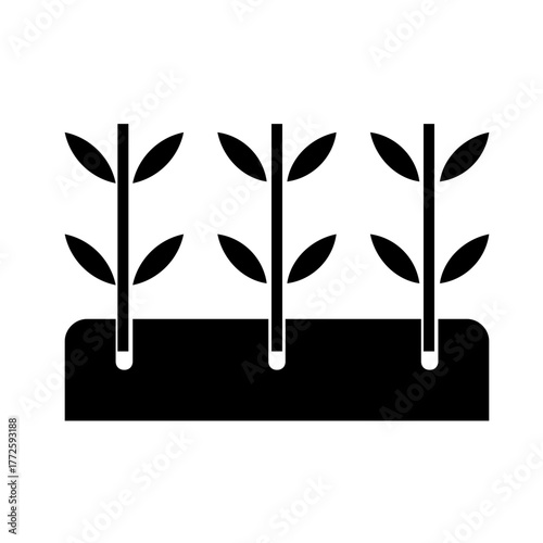 Vector icon of a brick water well, representing traditional rural water sources or sustainability themes. Suitable for farming and eco projects.