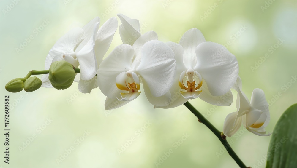 Fototapeta premium Vibrant Colombian orchids in full bloom, seasonal beauty, Earth Day