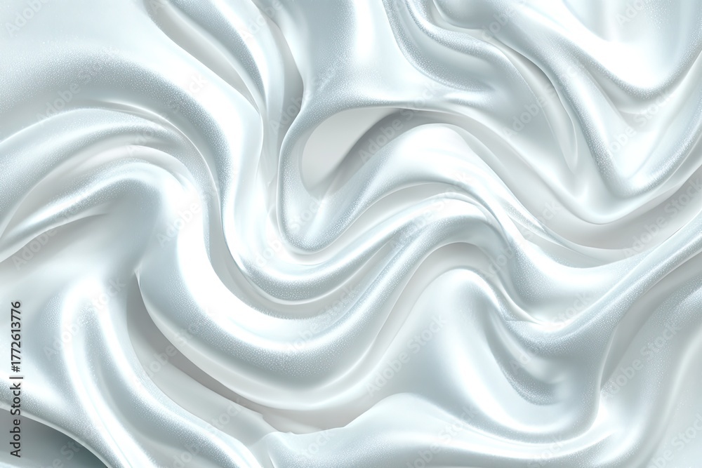 Obraz premium Elegant White Fabric Texture