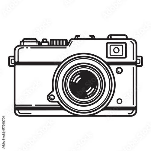 Camera icon vector