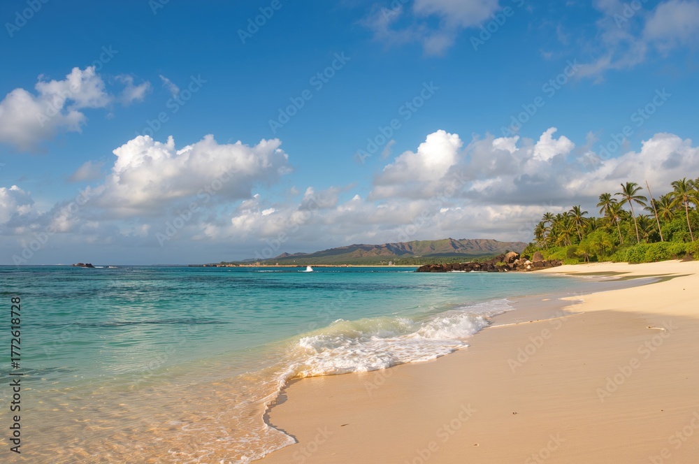Fototapeta premium Shorelines of the Hawaiian Islands