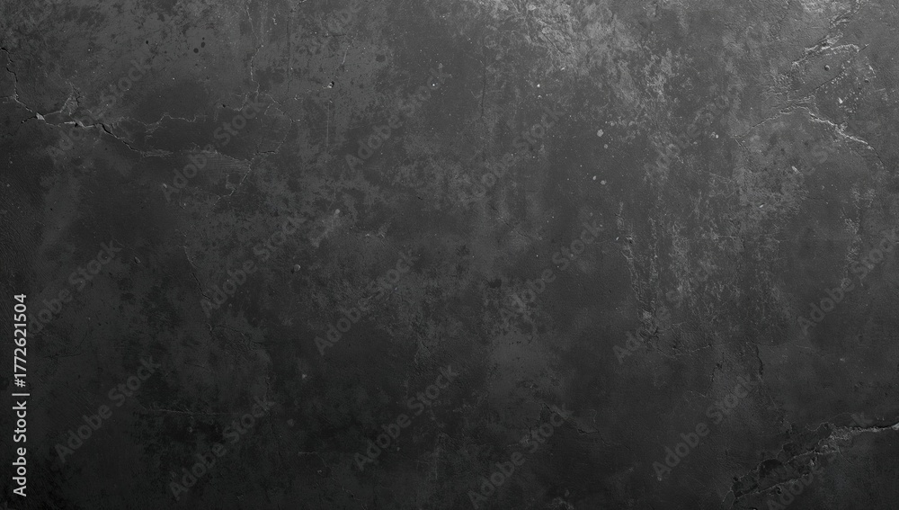 Fototapeta premium Dark gray concrete wall with abstract design