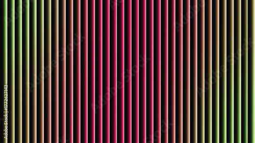 Abstract vertical lines with a gradient of purple and yellow hues