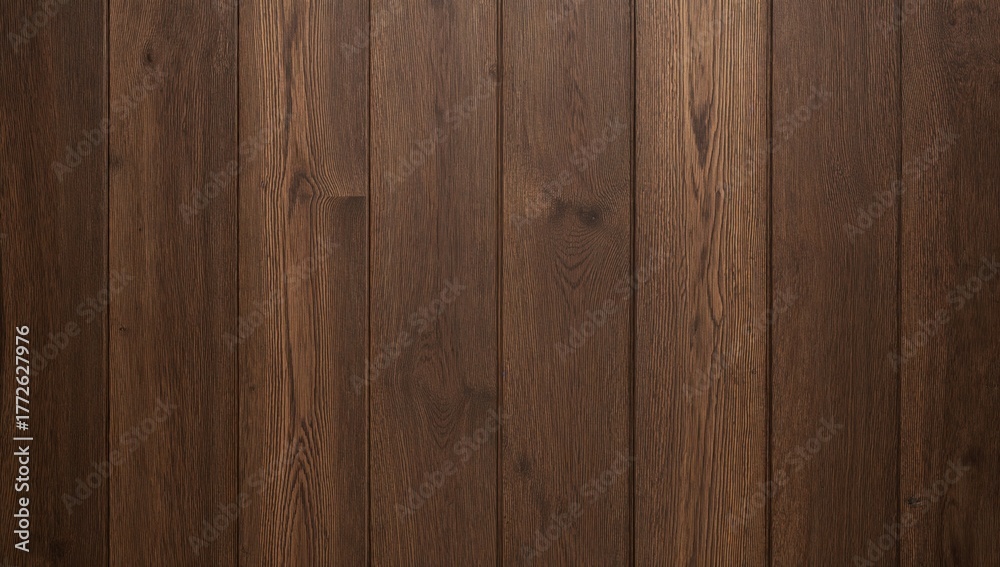 Naklejka premium Brown wood texture background of seamless tabletop, ideal for text layout