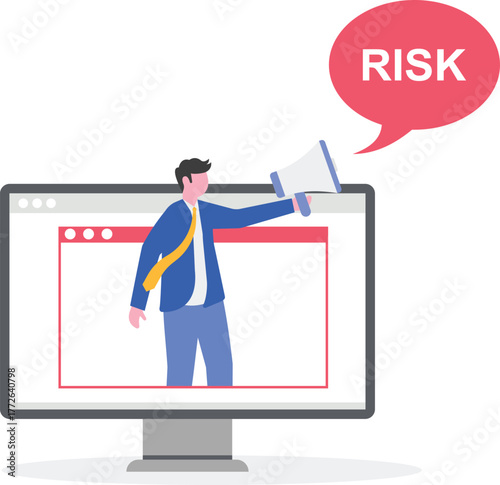  illustration of socialization and education about business risk
