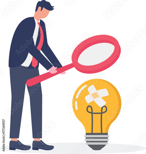 illustration of critical thinking evaluation related to business ideas
