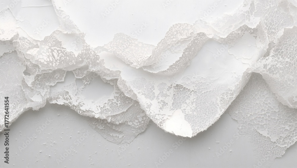 Obraz premium Subtle textures on a blank canvas invite the mind to a peaceful journey of artistic inspiration