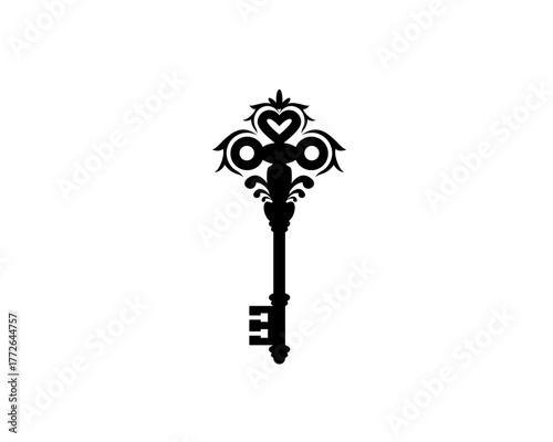 luxury key logo