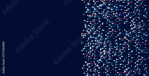 Abstract technology data visualization background. Big data analysis, computer processing visualisation