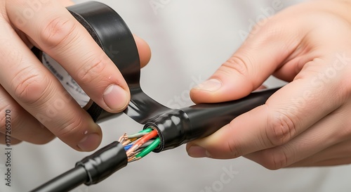 Electrical Wire Repair: Insulating with Tape