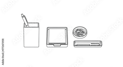 Professional architectural design elements for modern interior and exterior spaces vector