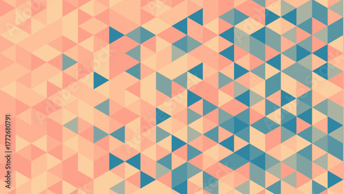 Vibrant Colorful Low Poly Geometric Gradient Background. Modern Polygon Triangles Abstract 3D Crystal Texture. Colorful Faceted Polygon Vector Design for Branding & Digital Art