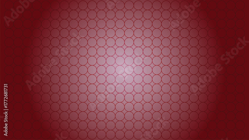 Red Circular Pattern Background with a Subtle Gradient Effect