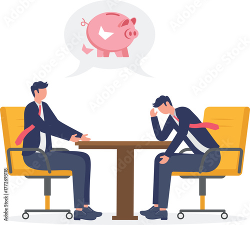 illustration of criticism in poor financial investment management
