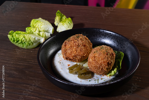 Curry Beef Croquette With Riita
