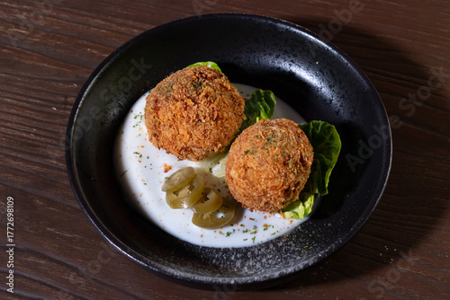 Curry Beef Croquette With Riita