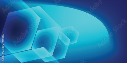 Background with polygon arrangement for design, presentation screen, cover and more