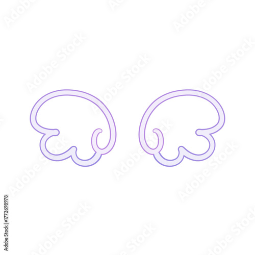 purple wings