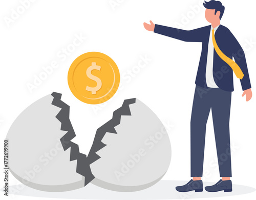 illustration of recruiting employees who can boost revenue and financial stability of the company

