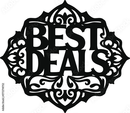 Elegant best deals promotional sale announcement