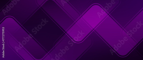 Abstract purple background with shadows and simple square lines. Looks 3D with added light. suitable for banners, flyers, posters, brochures.