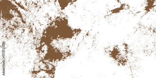 Vintage rough brown grunge wall texture background with a distressed and aged metal pattern