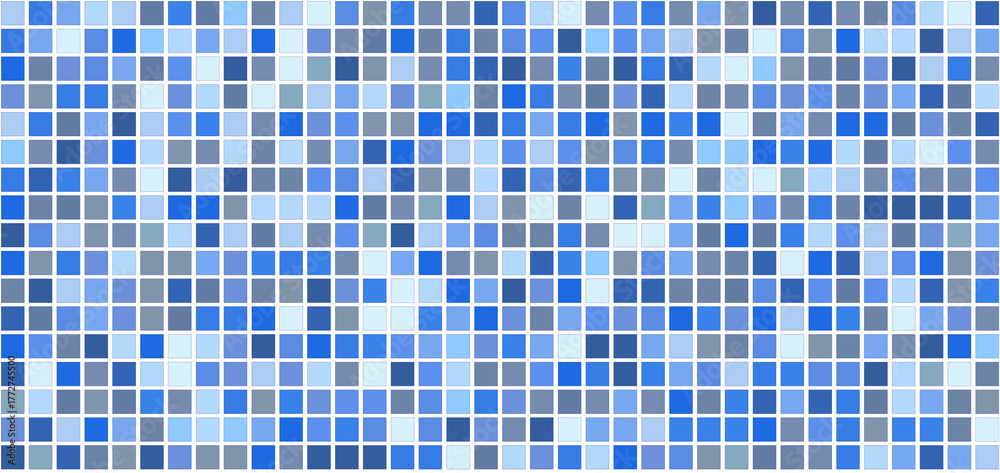 Fototapeta premium blue mosaic background