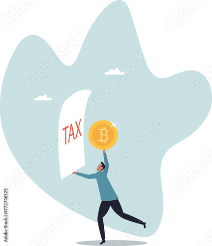 Crypto currency tax, government make crypto investor to pay tax for capital gain or profit.about a man and his life.