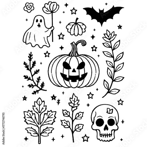 halloween vector illustration