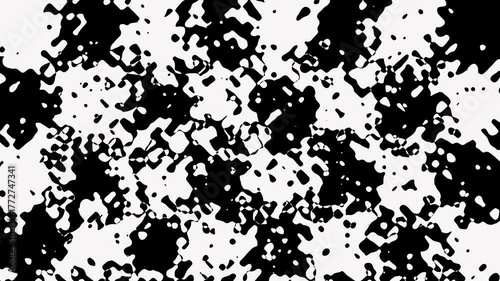 Wallpaper Mural Black and white abstract animation with organic flowing shapes and smooth morph transitions. Perfect for motion design, video art, and modern digital backgrounds Torontodigital.ca