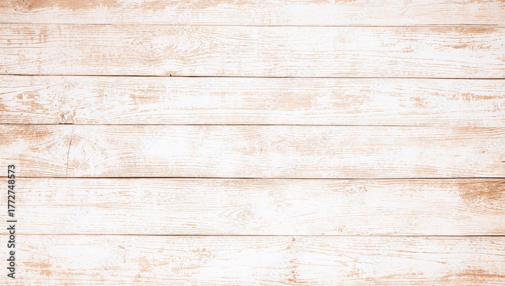 Fototapeta premium Vintage Pale Wood Plank Surface Pattern