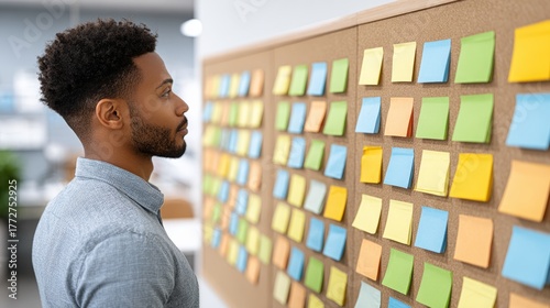 Team progress planning session for goal setting in a business environment creative strategy insights