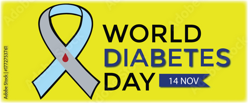 Black cancer awareness ribbon symbol and red AIDS awareness ribbon illustration concept as a warning sign or safety notice icon