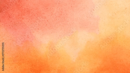 Fototapeta Naklejka Na Ścianę i Meble -  Soft yellow watercolor texture background elegant golden abstract art subtle wash overlay