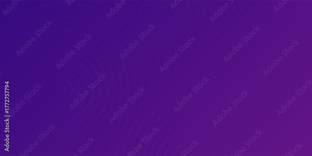 Fototapeta premium Simple purple abstract background with elegant circle line motif