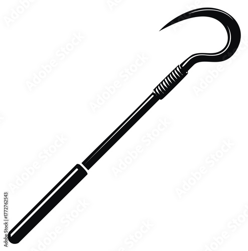 Ancient Egyptian Crook Symbol of Royal Power and Authority