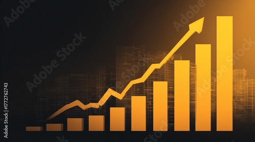 Gráfico em queda destaca retração econômica, prejuízos corporativos e perda de valor, simbolizando dificuldades no mercado e alertando para riscos financeiros