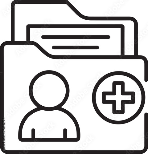 Patient Medical File Icon