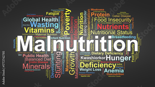 Photos Malnutrition Word Cloud