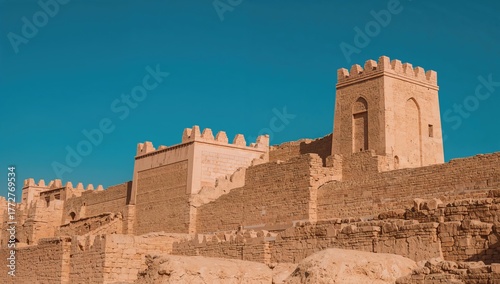 Diriyah ruins, historical a...