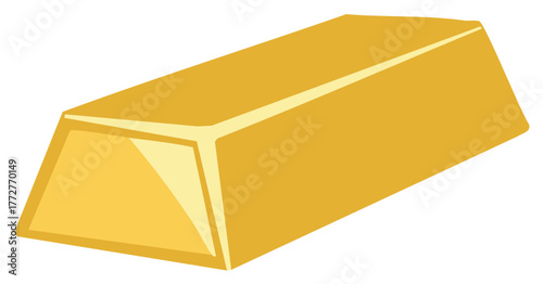 Gold bar illustration