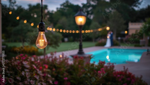 Garland light bulb, energy-...