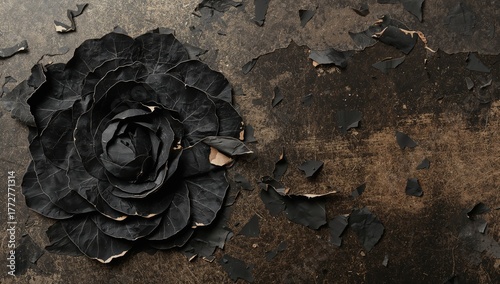 Stacked torn paper resembli...