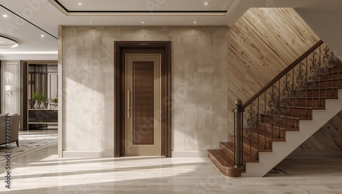 Contemporary interior of a ...