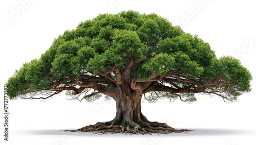 Big tree standing alone on ...