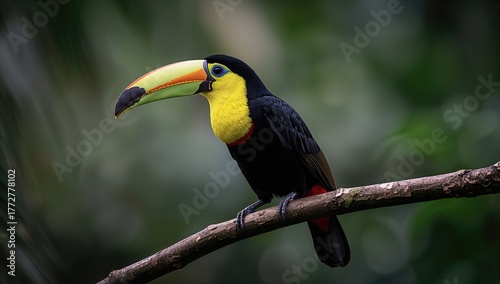 The collared aracari, scien...
