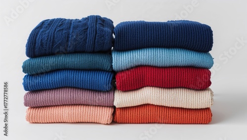 Neatly arranged and stacked...