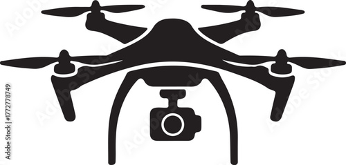 Drone Silhouette — focused on high-contrast, minimalist drone silhouettes. drone logo vector — good for minimalist or logo-style silhouettes. 