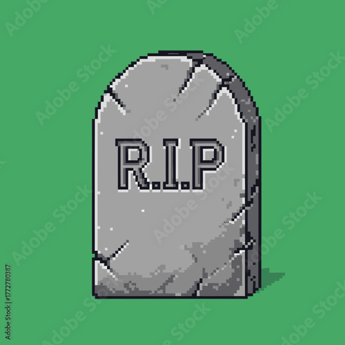 An isometric pixel art illustration of an open magic spellbook glowing with blue energy on a green background.