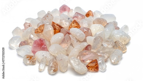 Collection of clear and whi...